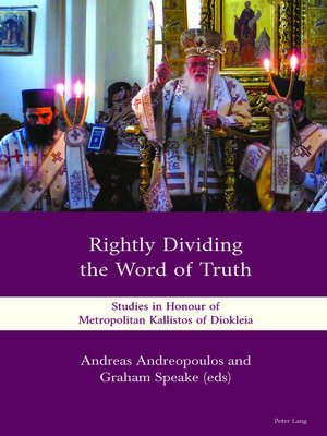cover image of Rightly Dividing the Word of Truth